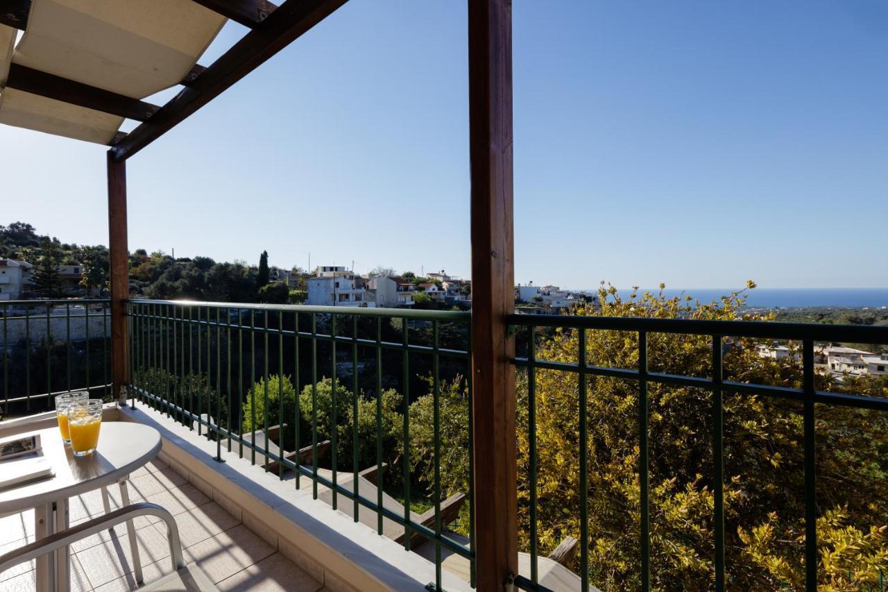Comfort Mahin, Pool, Sea View, Rethymno Villa *