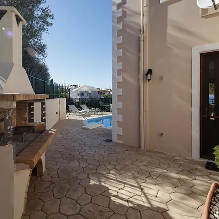Comfort Villa Mahin, Pool, Sea View, Rethymno Kirianna Esterno foto
