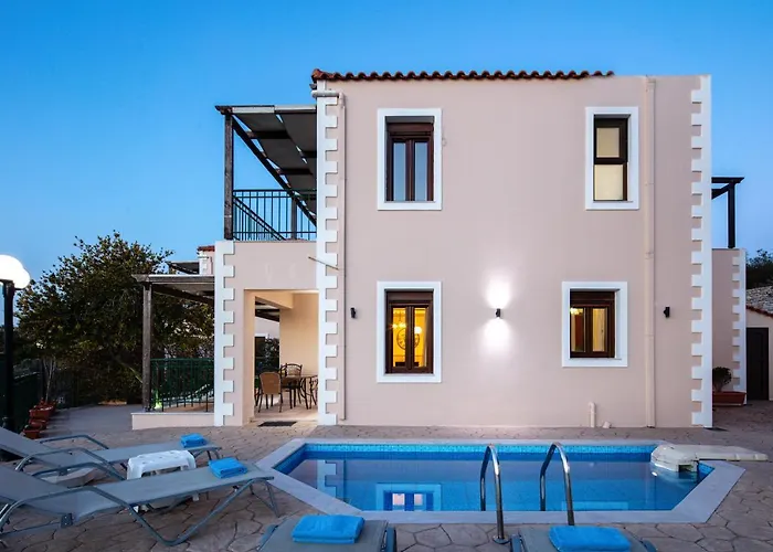 Comfort Villa Mahin, Pool, Sea View, Rethymno