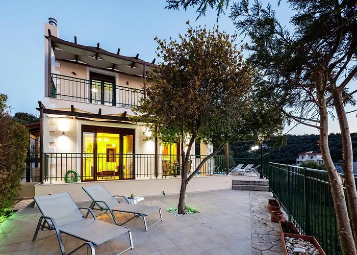 Comfort Villa Mahin, Pool, Sea View, Rethymno